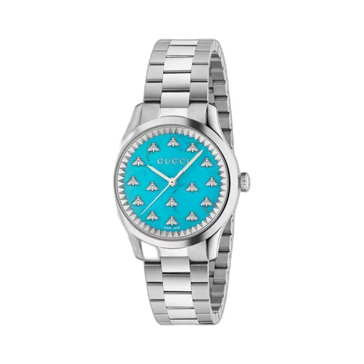 G-Timeless watch with bees, 32 mm