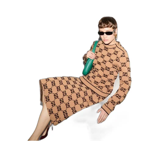 GG wool bouclé jacquard sweater