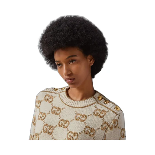 GG wool bouclé jacquard dress