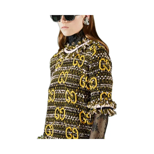 Wool mohair GG dress