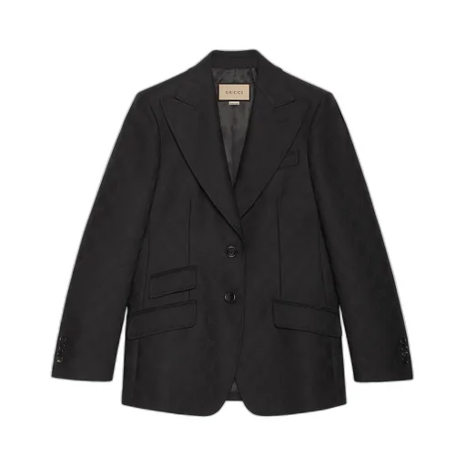 GG wool jacquard jacket