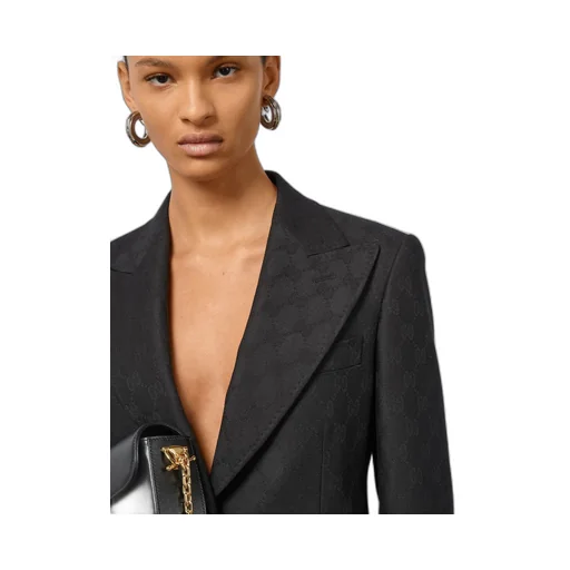 GG wool jacquard jacket