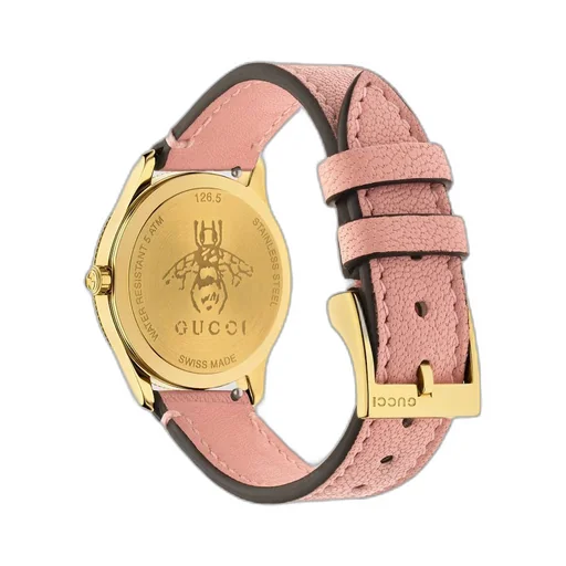 G-Timeless watch with bee, 29 mm
