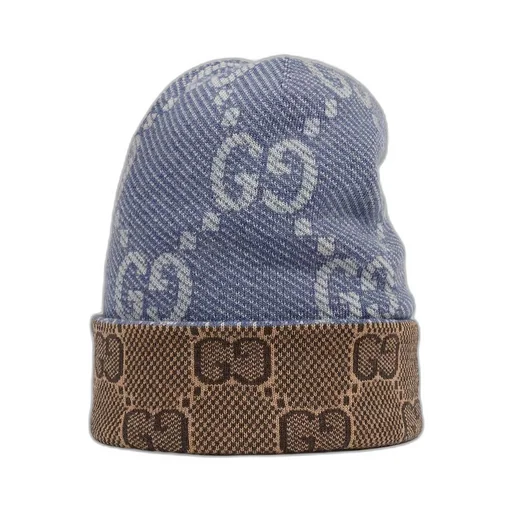 Reversible GG wool hat