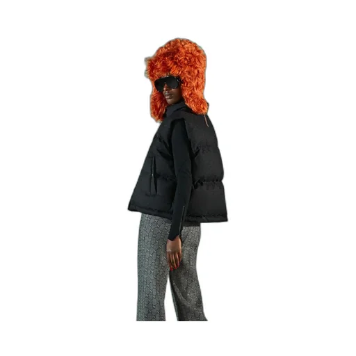 GG cotton canvas puffer vest