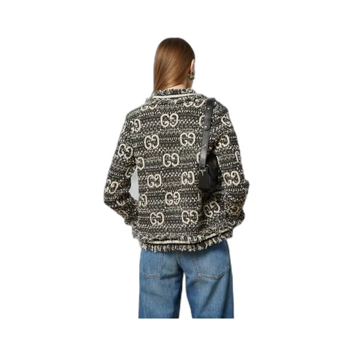 Wool mohair GG cardigan