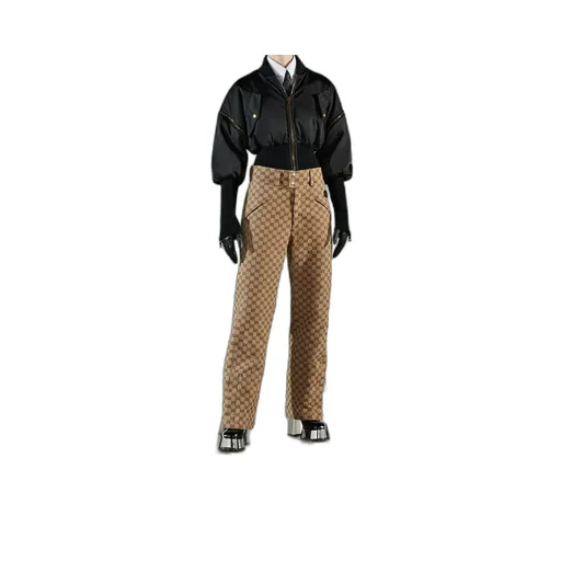 GG cotton canvas trouser