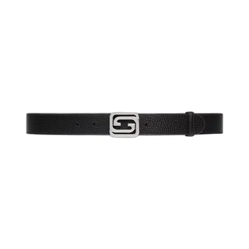 Reversible belt with squared Interlocking G