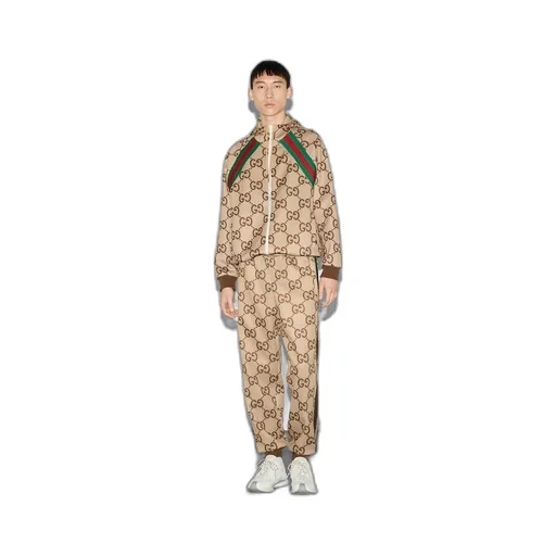 Jumbo GG zip jacket with Web
