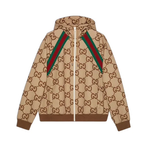 Jumbo GG zip jacket with Web