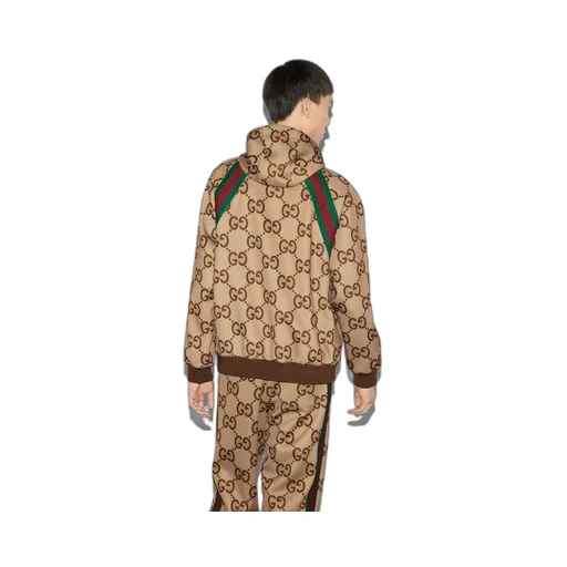 Jumbo GG zip jacket with Web