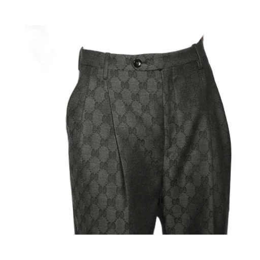GG wool trouser