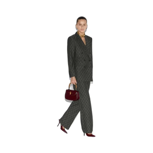 GG wool trouser