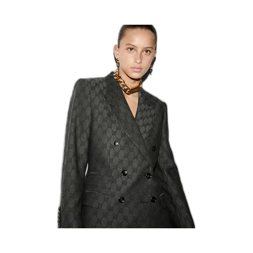 GG wool jacquard jacket