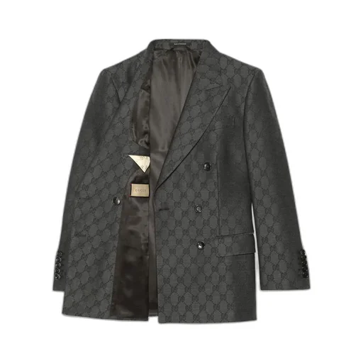 GG wool jacquard jacket
