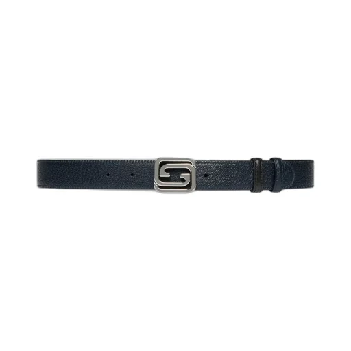 Reversible belt with squared Interlocking G