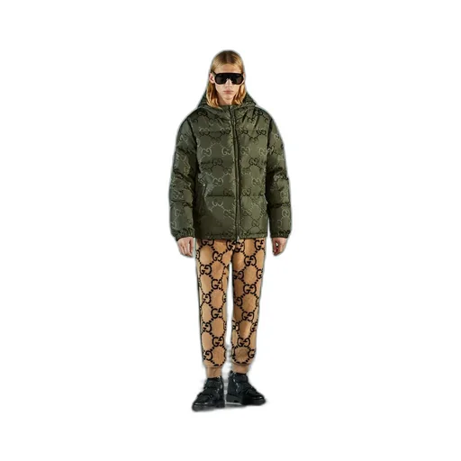 GG jacquard track bottoms