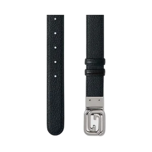 Reversible belt with squared Interlocking G