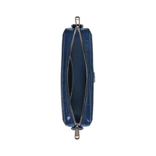 Crocodile crossbody bag with Double G