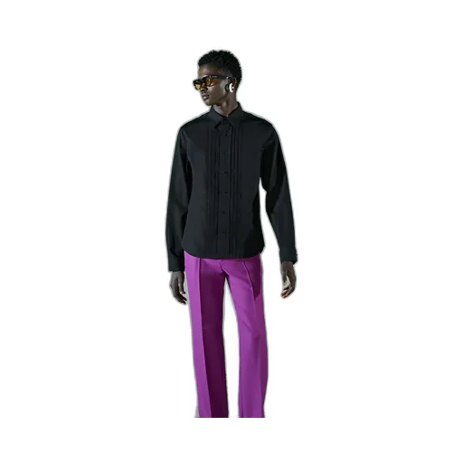 Cotton poplin shirt