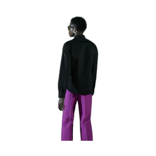 Cotton poplin shirt