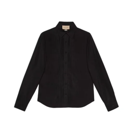 Cotton poplin shirt