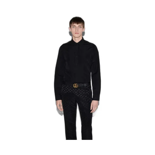 Cotton poplin shirt