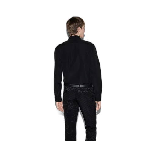 Cotton poplin shirt