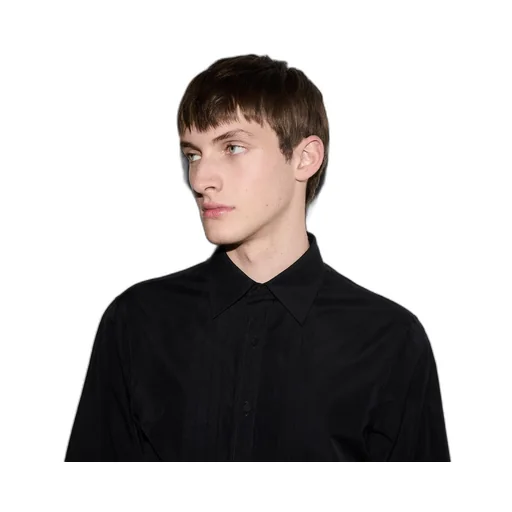 Cotton poplin shirt