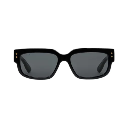 Rectangular frame sunglasses