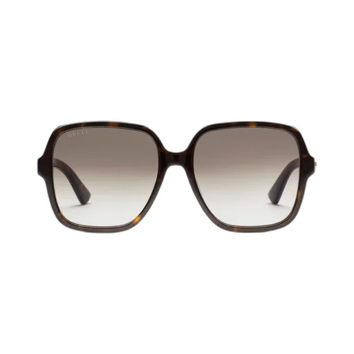 Rectangular frame sunglasses