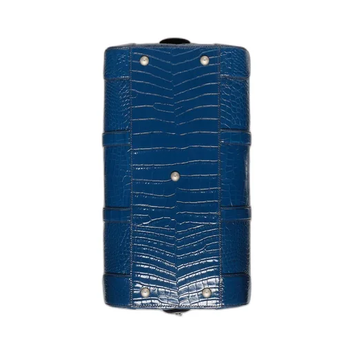 Crocodile duffle bag with Double G