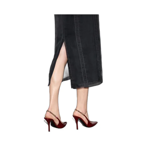 Silk organza skirt
