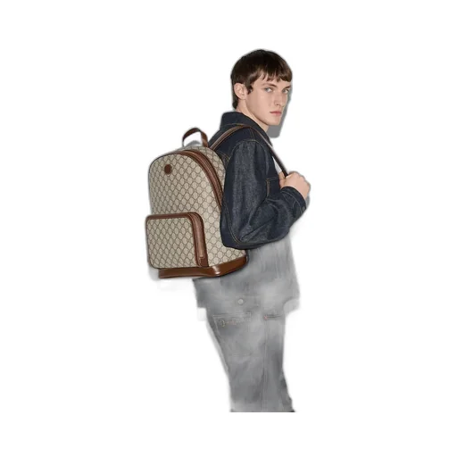 Backpack with Interlocking G