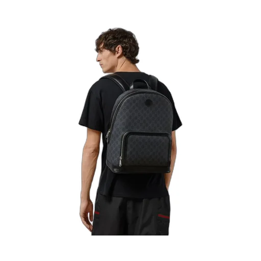 Backpack with Interlocking G