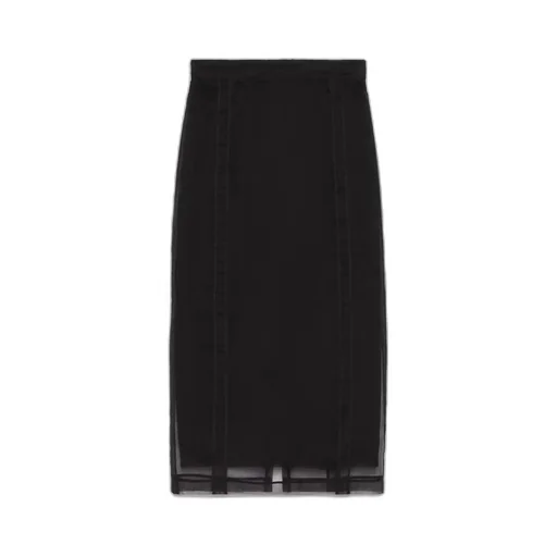 Silk organza skirt