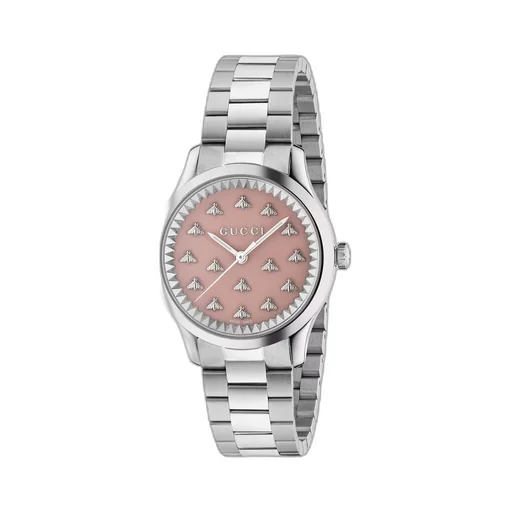 G-Timeless watch with bees, 32 mm