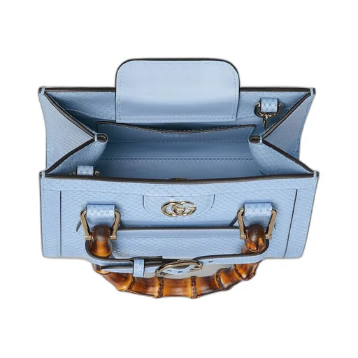 Gucci Diana mini python tote bag