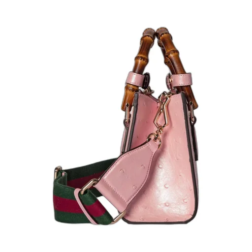 Gucci Diana mini ostrich tote bag