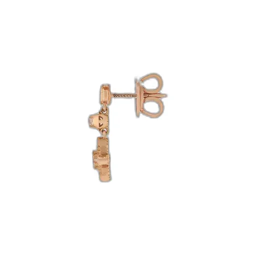 Flora 18k diamond earrings