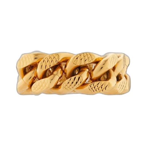 Gucci Interlocking gourmette chain ring