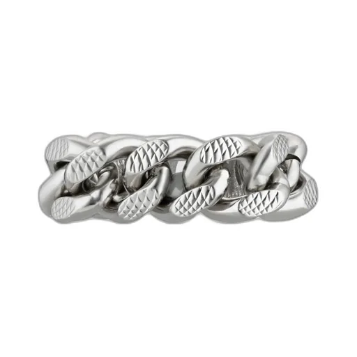 Gucci Interlocking gourmette chain ring