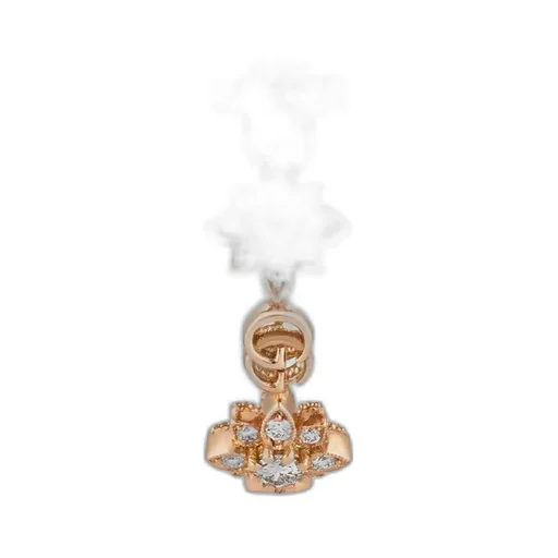 Flora 18k diamond ring