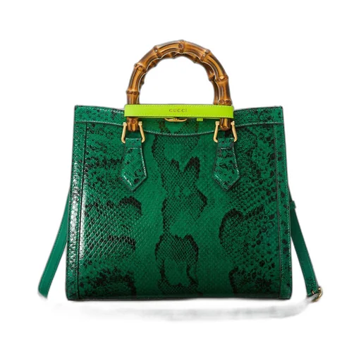 Gucci Diana python small bag
