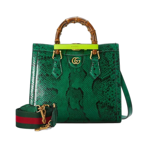 Gucci Diana python small bag
