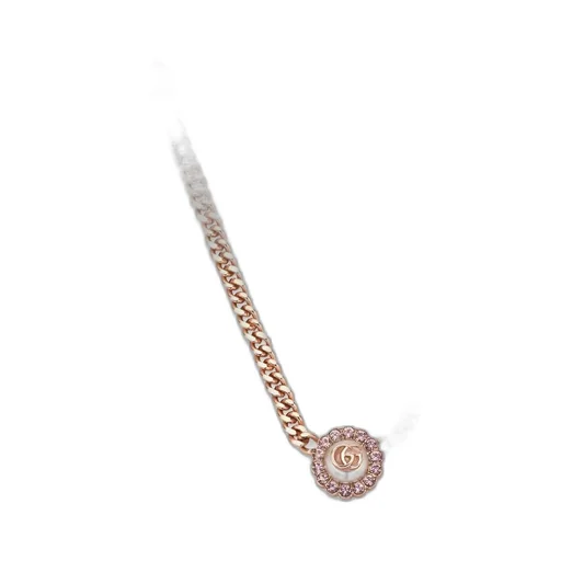Double G flower necklace