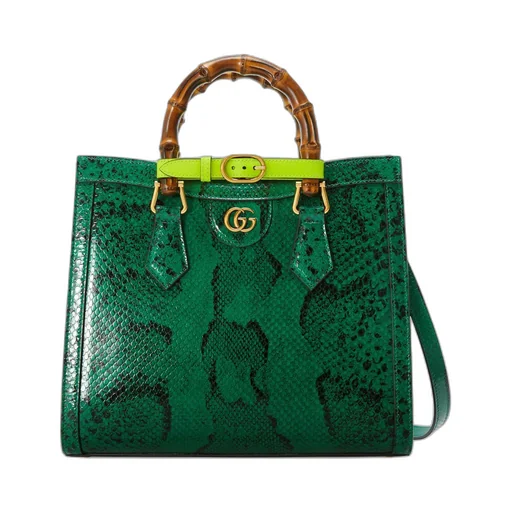 Gucci Diana python small bag