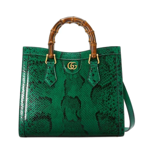 Gucci Diana python small bag