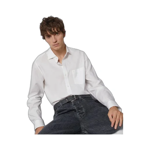 Cotton boxy shirt with Double G