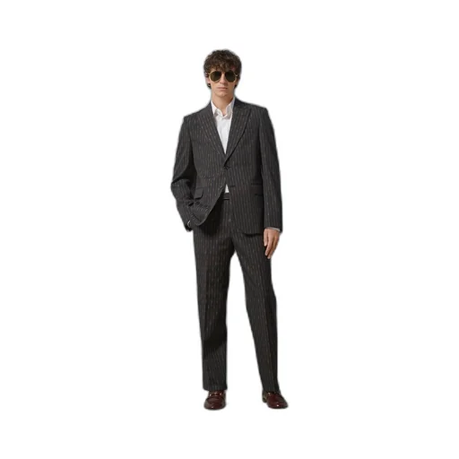 Cotton poplin shirt with Double G